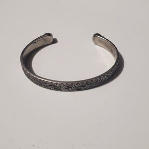 Gucci Sterling Silver Feline Bracelet